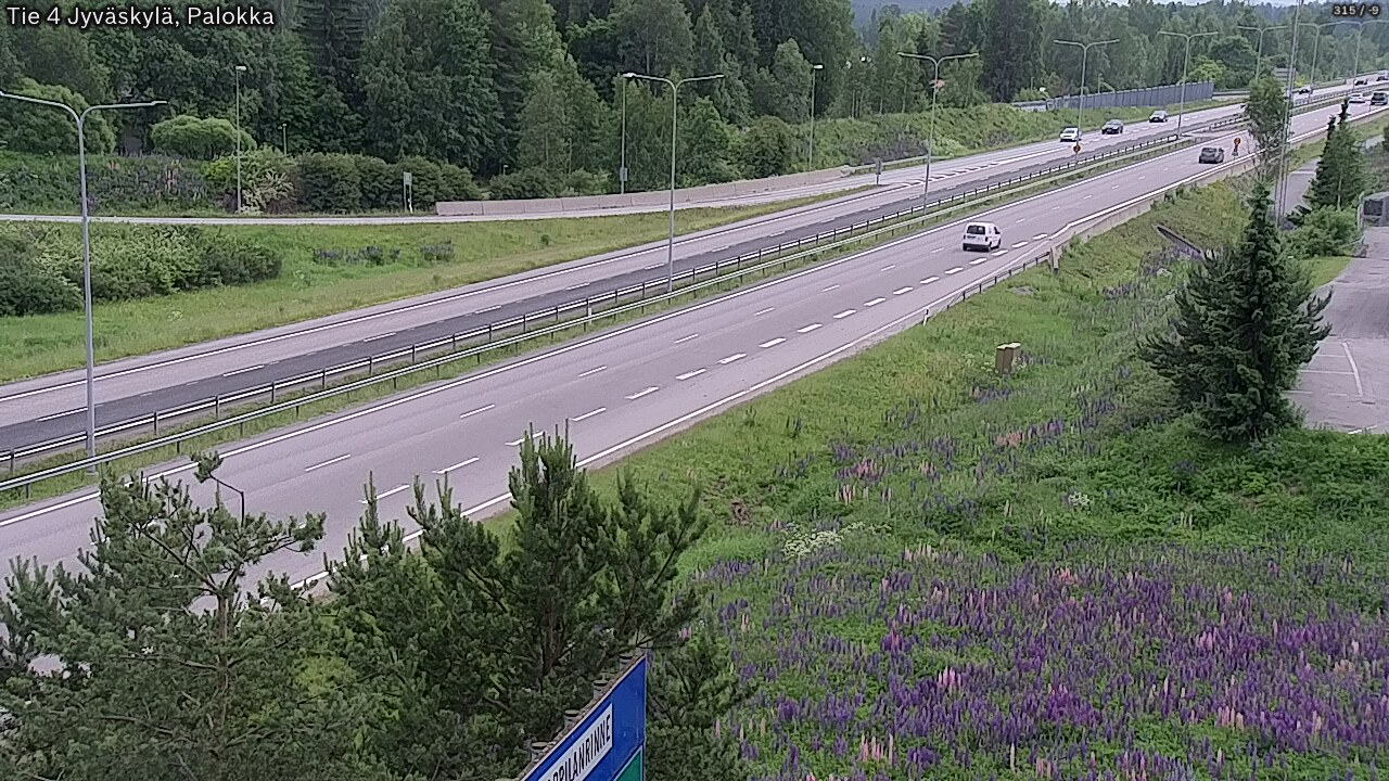 Kelikamerat Kuva Tie 4 Jyväskylä, Palokka, Jyväskylä, Keski-Suomi