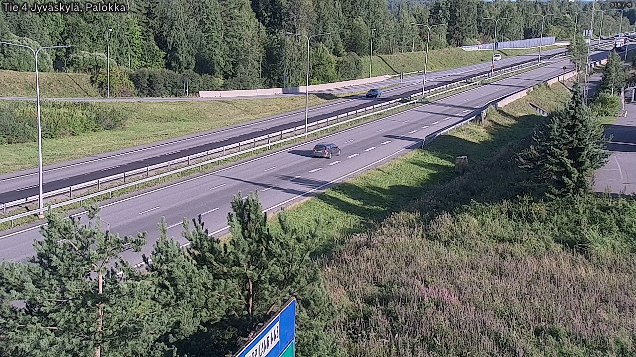 Kelikamerat Kuva Tie 4 Jyväskylä, Palokka, Jyväskylä, Keski-Suomi
