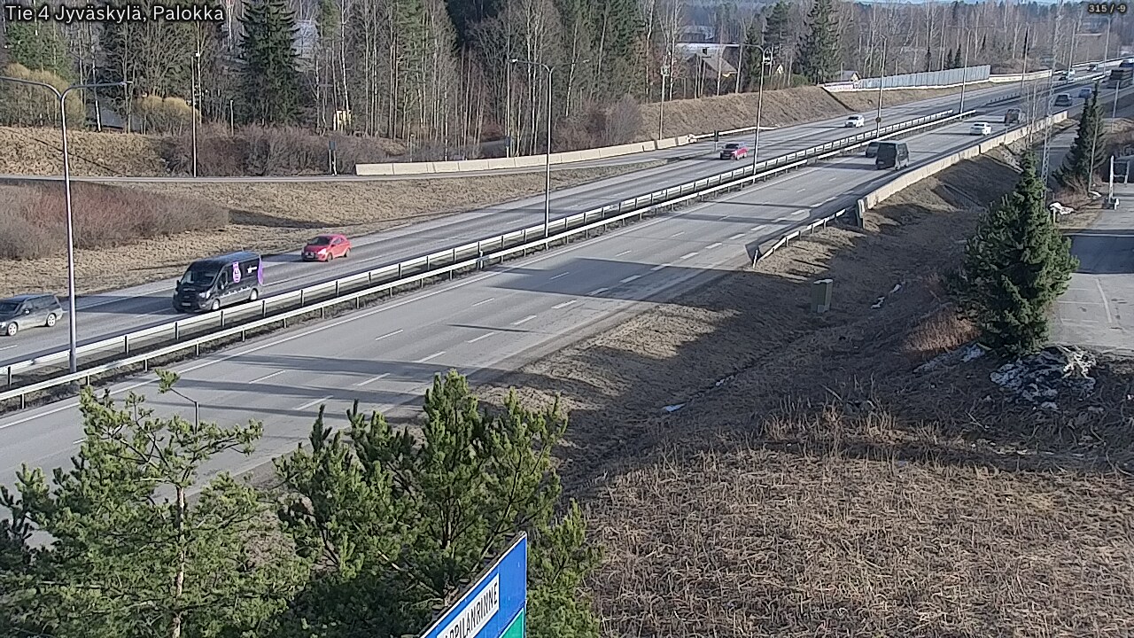 Kelikamerat Kuva Tie 4 Jyväskylä, Palokka, Jyväskylä, Keski-Suomi