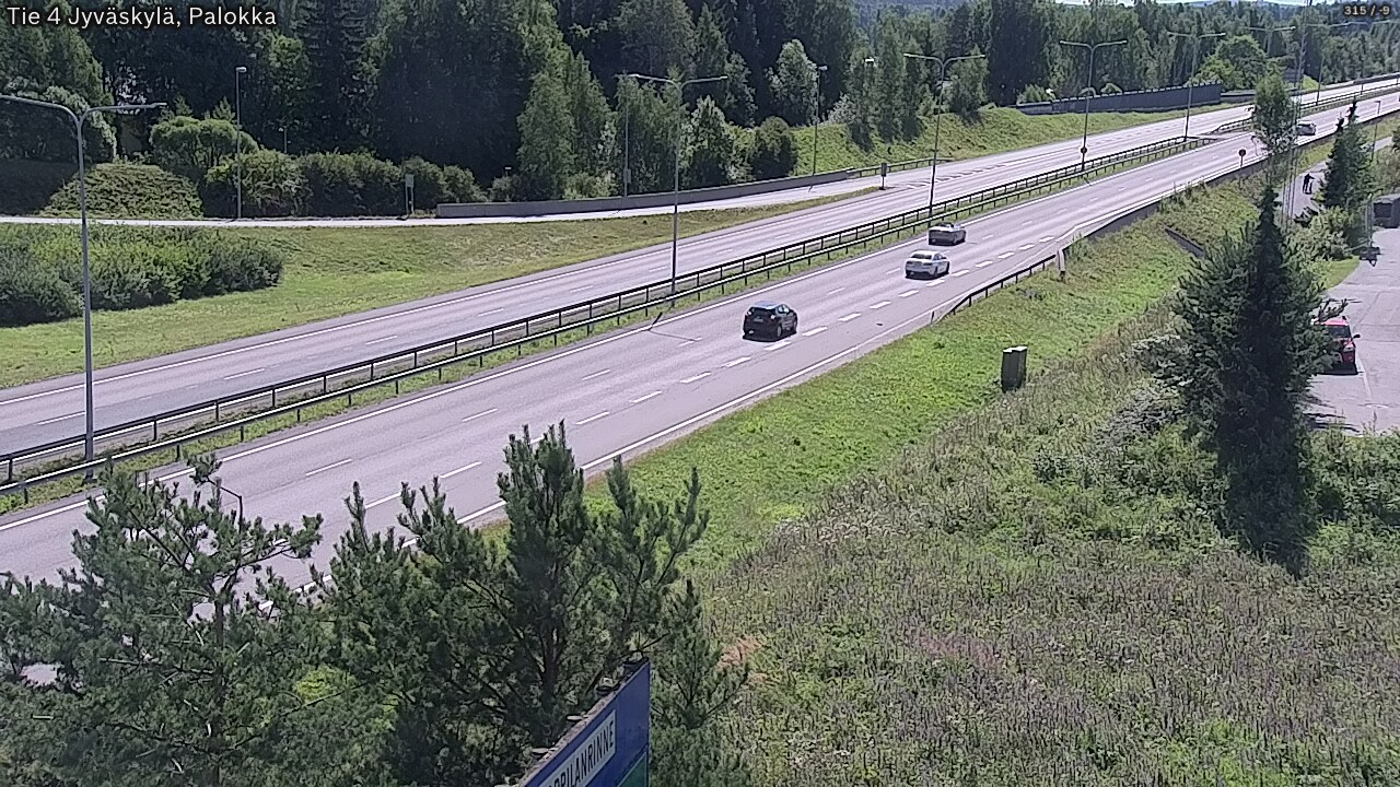 Kelikamerat Kuva Tie 4 Jyväskylä, Palokka, Jyväskylä, Keski-Suomi