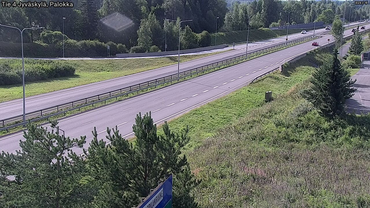 Kelikamerat Kuva Tie 4 Jyväskylä, Palokka, Jyväskylä, Keski-Suomi