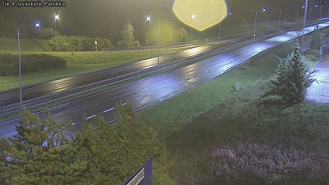 Weather Camera Image Väg 4 Jyväskylä, Palokka, Jyväskylä, Keski-Suomi