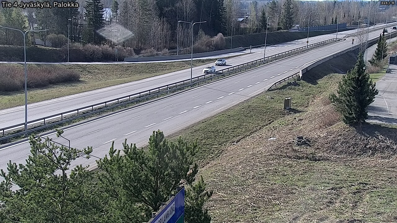 Kelikamerat Kuva Tie 4 Jyväskylä, Palokka, Jyväskylä, Keski-Suomi