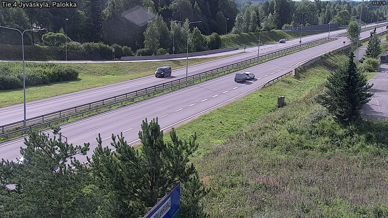 Kelikamerat Kuva Tie 4 Jyväskylä, Palokka, Jyväskylä, Keski-Suomi