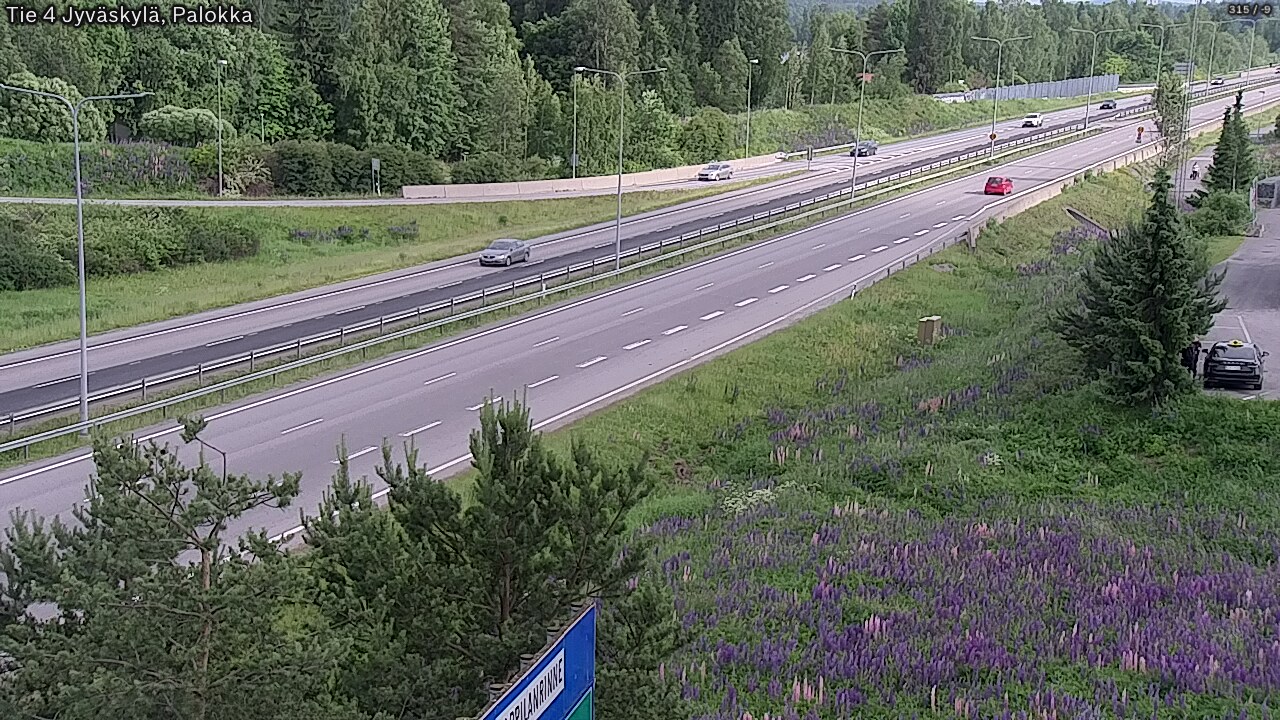 Kelikamerat Kuva Tie 4 Jyväskylä, Palokka, Jyväskylä, Keski-Suomi