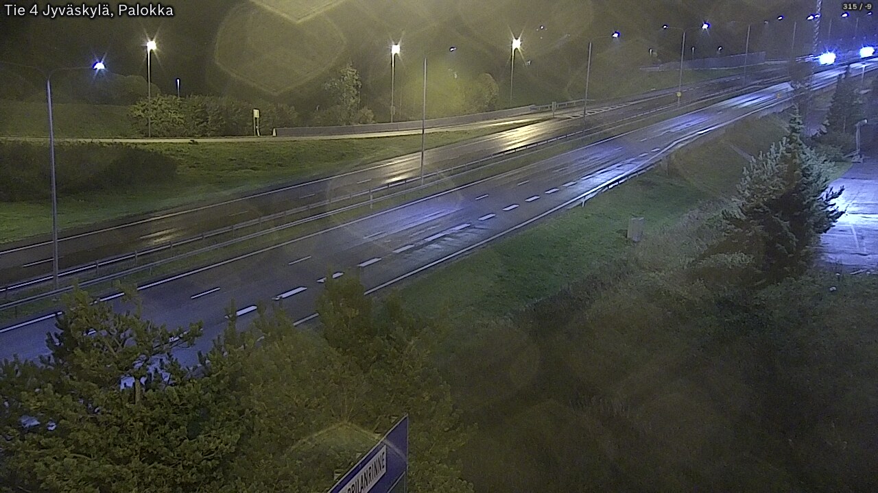Weather Camera Image Väg 4 Jyväskylä, Palokka, Jyväskylä, Keski-Suomi