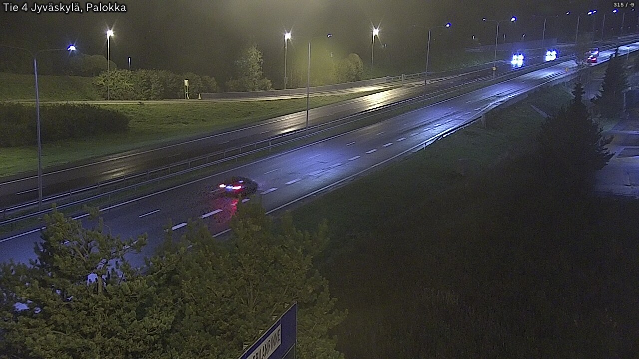 Weather Camera Image Väg 4 Jyväskylä, Palokka, Jyväskylä, Keski-Suomi