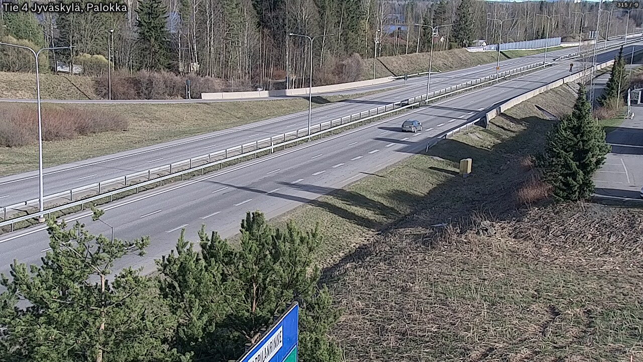 Kelikamerat Kuva Tie 4 Jyväskylä, Palokka, Jyväskylä, Keski-Suomi