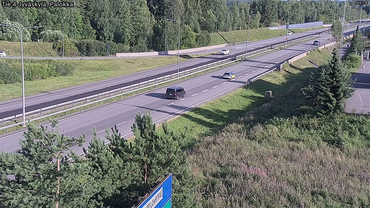 Kelikamerat Kuva Tie 4 Jyväskylä, Palokka, Jyväskylä, Keski-Suomi
