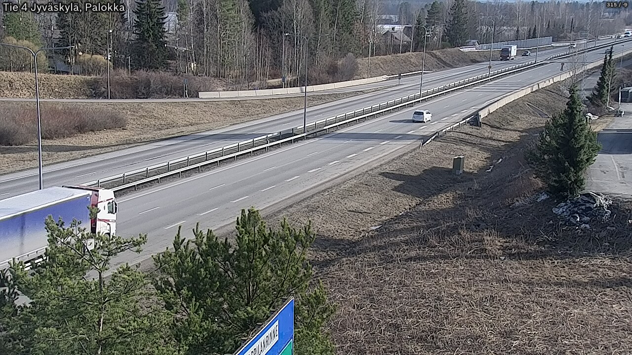 Kelikamerat Kuva Tie 4 Jyväskylä, Palokka, Jyväskylä, Keski-Suomi