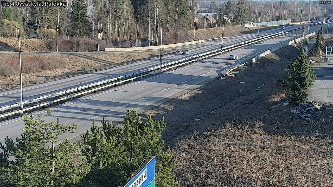 Kelikamerat Kuva Tie 4 Jyväskylä, Palokka, Jyväskylä, Keski-Suomi