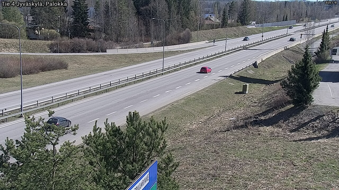Kelikamerat Kuva Tie 4 Jyväskylä, Palokka, Jyväskylä, Keski-Suomi