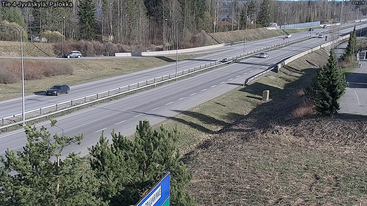 Kelikamerat Kuva Tie 4 Jyväskylä, Palokka, Jyväskylä, Keski-Suomi