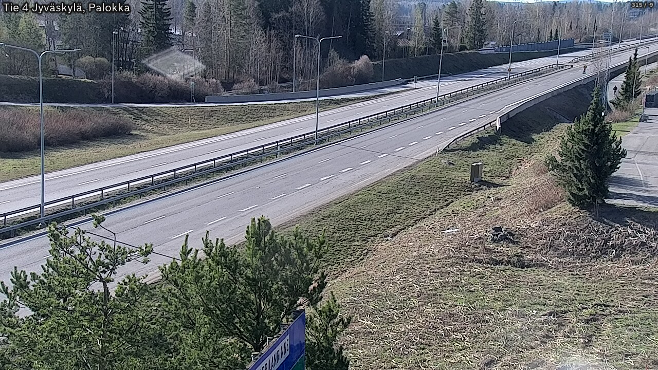 Kelikamerat Kuva Tie 4 Jyväskylä, Palokka, Jyväskylä, Keski-Suomi
