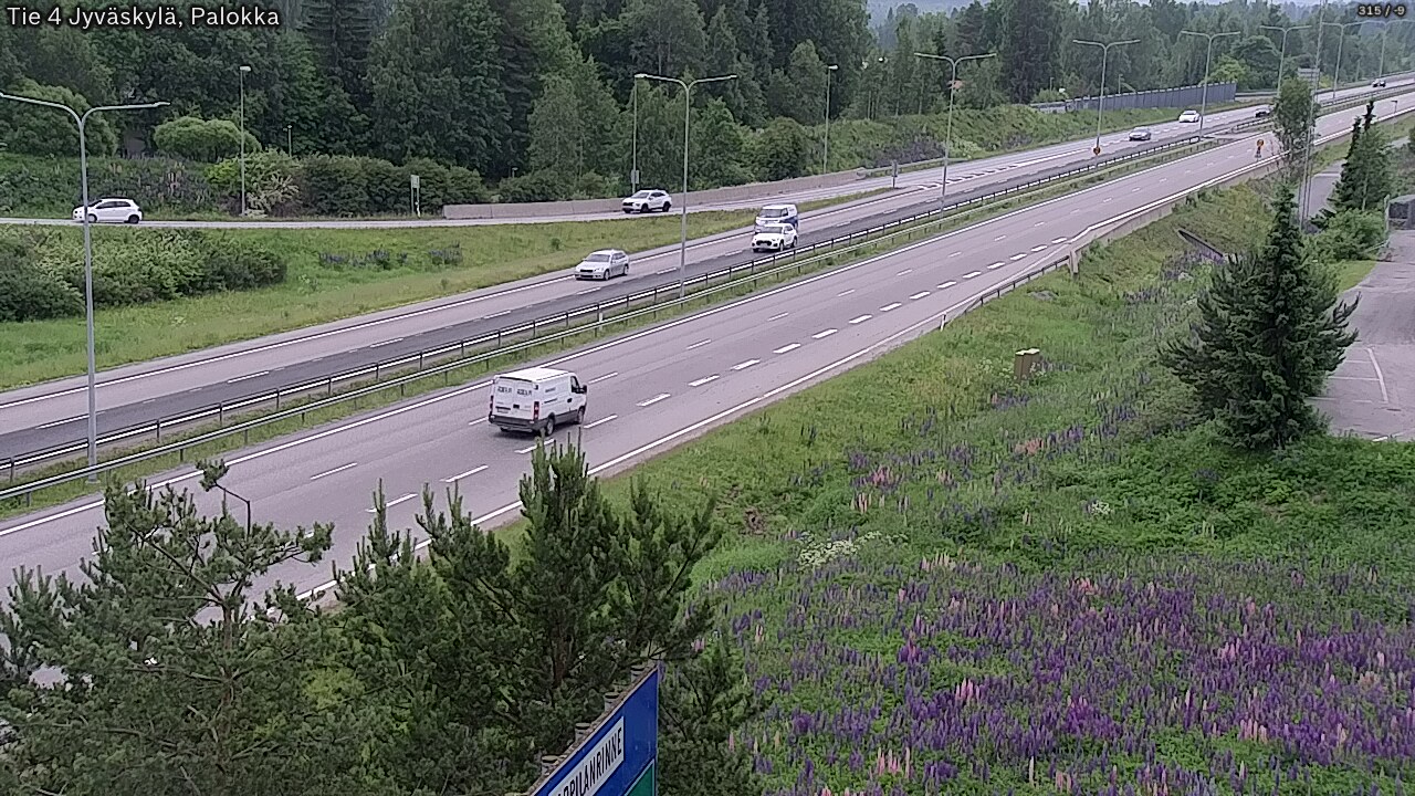 Kelikamerat Kuva Tie 4 Jyväskylä, Palokka, Jyväskylä, Keski-Suomi