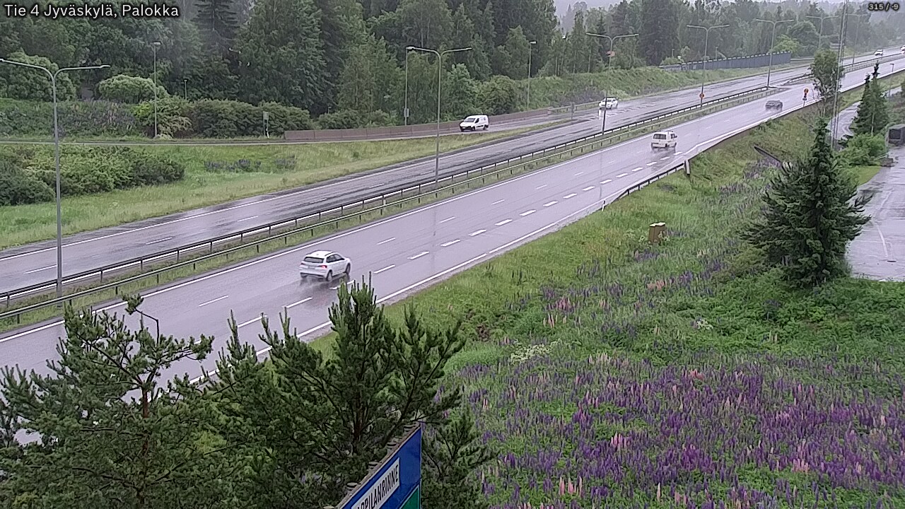 Kelikamerat Kuva Tie 4 Jyväskylä, Palokka, Jyväskylä, Keski-Suomi