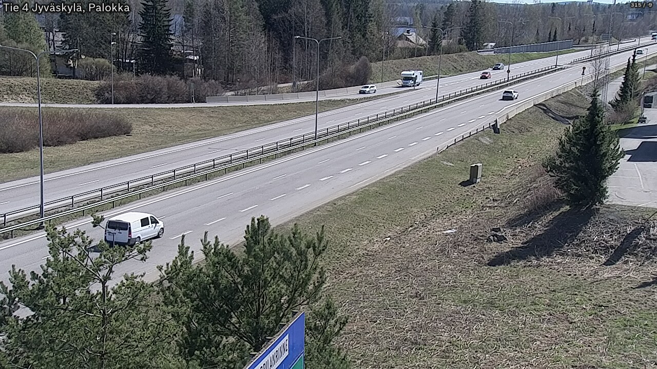 Kelikamerat Kuva Tie 4 Jyväskylä, Palokka, Jyväskylä, Keski-Suomi