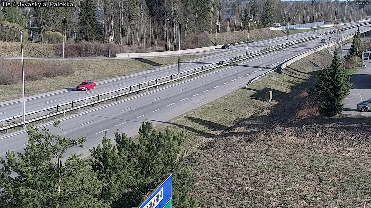 Kelikamerat Kuva Tie 4 Jyväskylä, Palokka, Jyväskylä, Keski-Suomi