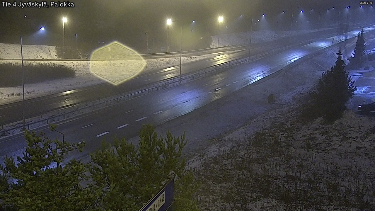 Weather Camera Image Väg 4 Jyväskylä, Palokka, Jyväskylä, Keski-Suomi