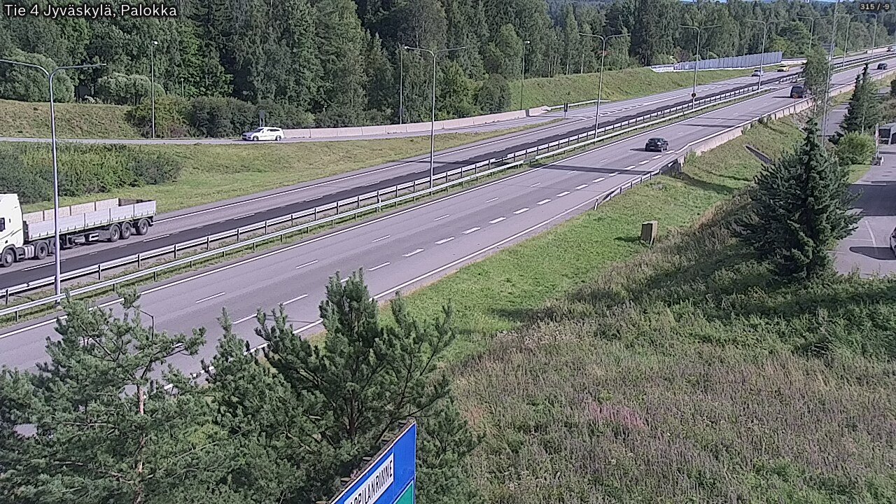 Kelikamerat Kuva Tie 4 Jyväskylä, Palokka, Jyväskylä, Keski-Suomi
