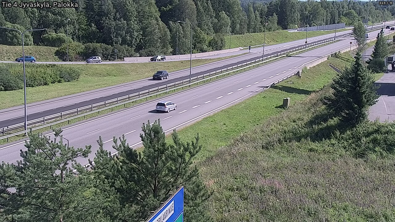 Kelikamerat Kuva Tie 4 Jyväskylä, Palokka, Jyväskylä, Keski-Suomi