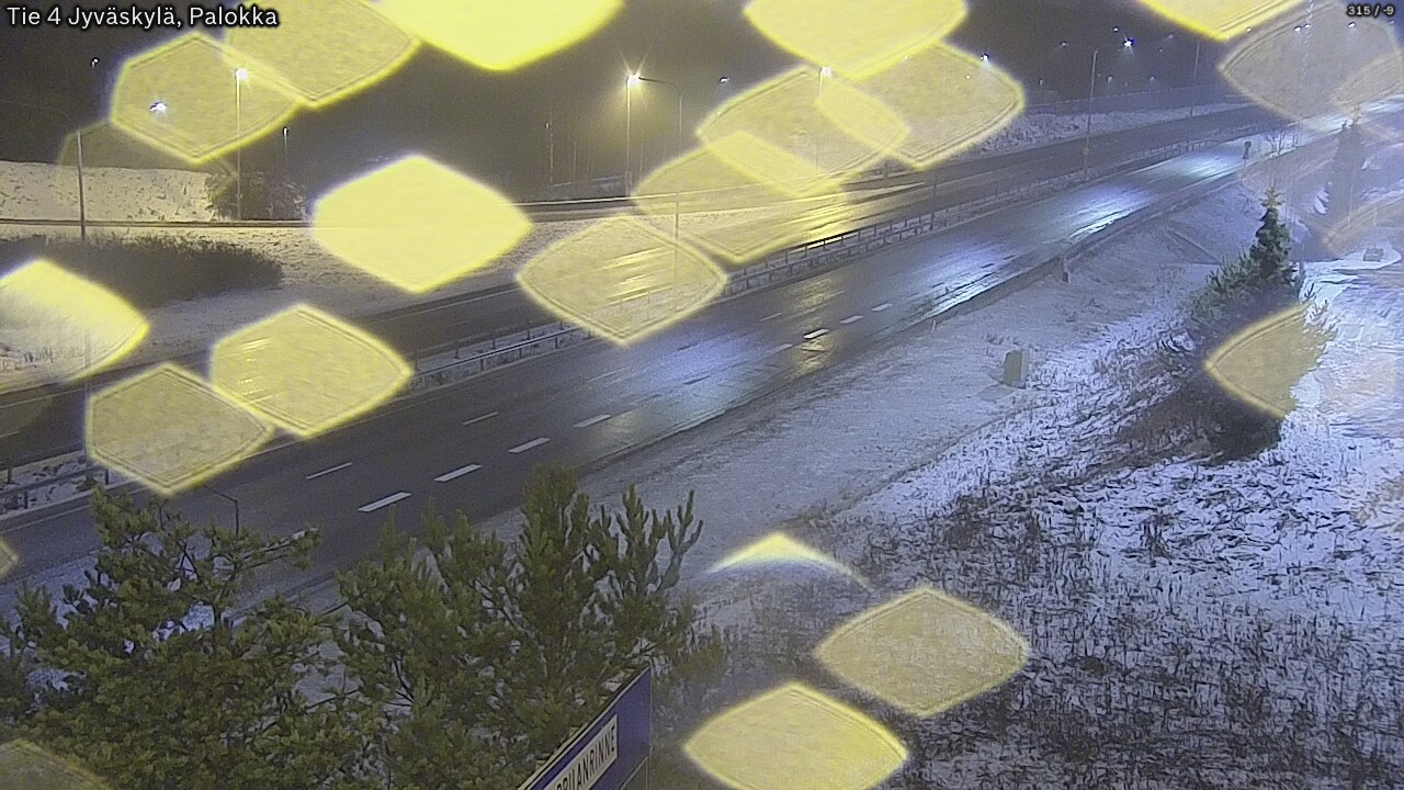 Weather Camera Image Väg 4 Jyväskylä, Palokka, Jyväskylä, Keski-Suomi