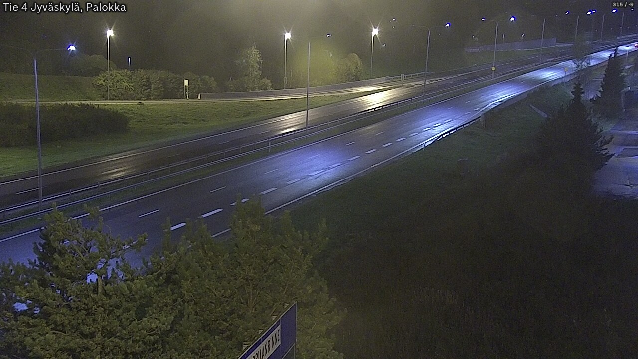 Weather Camera Image Väg 4 Jyväskylä, Palokka, Jyväskylä, Keski-Suomi