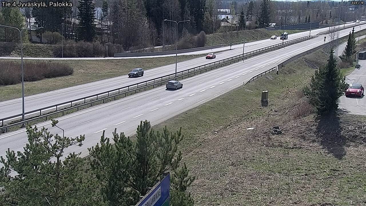 Kelikamerat Kuva Tie 4 Jyväskylä, Palokka, Jyväskylä, Keski-Suomi