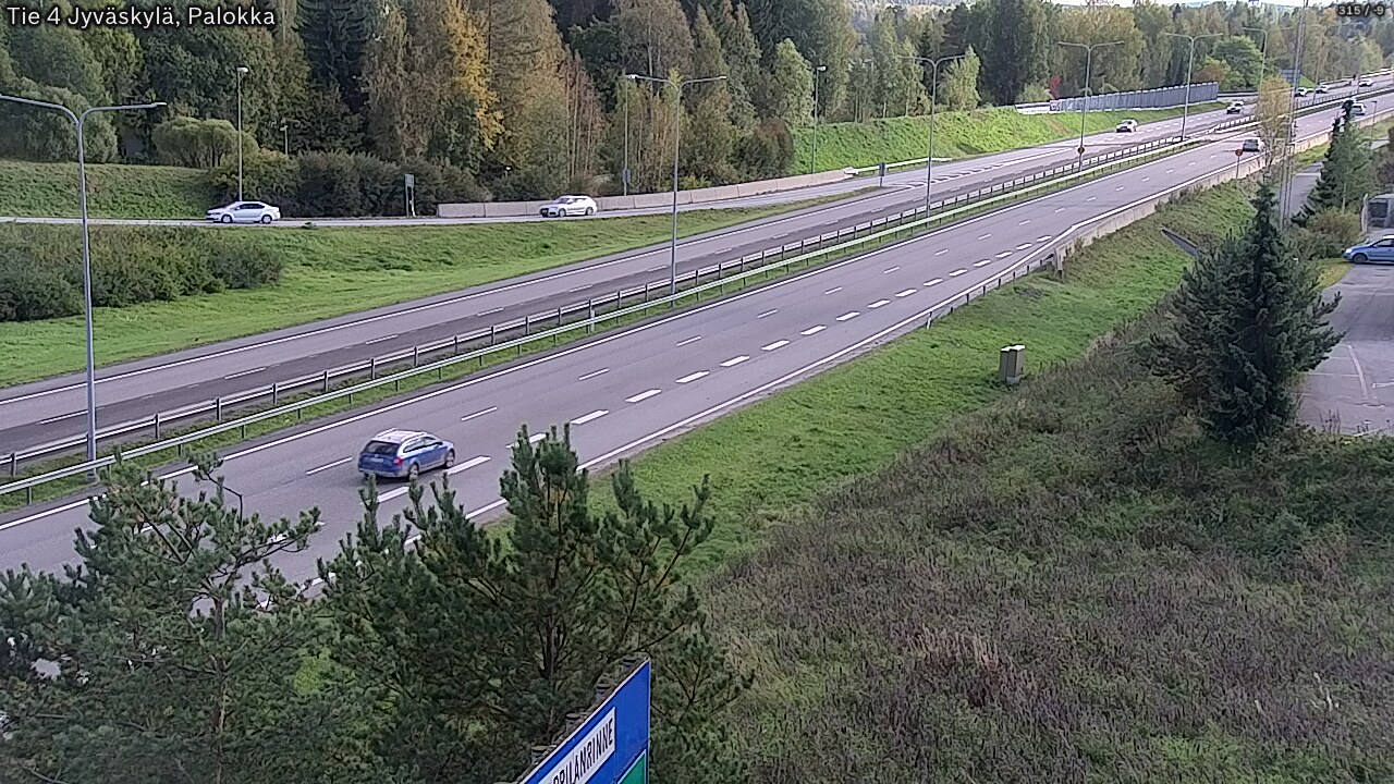 Weather Camera Image Road 4 Jyväskylä, Palokka, Jyväskylä, Keski-Suomi