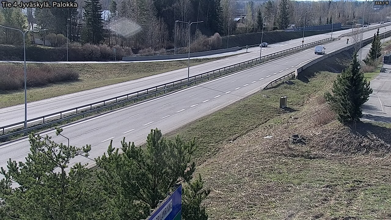 Kelikamerat Kuva Tie 4 Jyväskylä, Palokka, Jyväskylä, Keski-Suomi