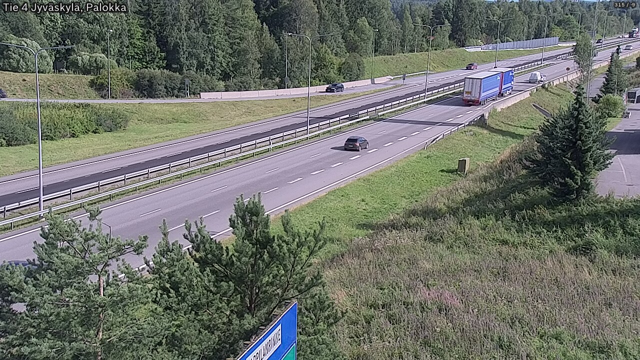 Kelikamerat Kuva Tie 4 Jyväskylä, Palokka, Jyväskylä, Keski-Suomi