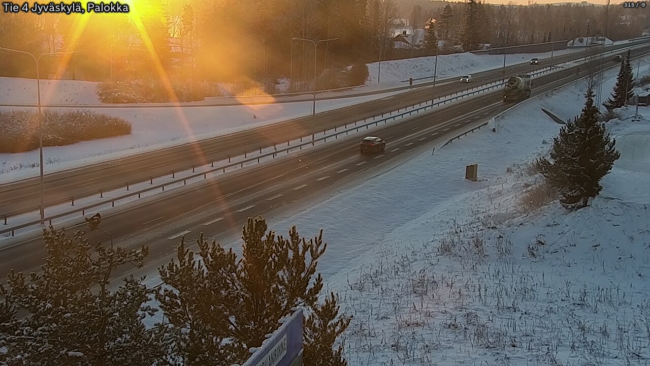 Kelikamerat Kuva Tie 4 Jyväskylä, Palokka, Jyväskylä, Keski-Suomi