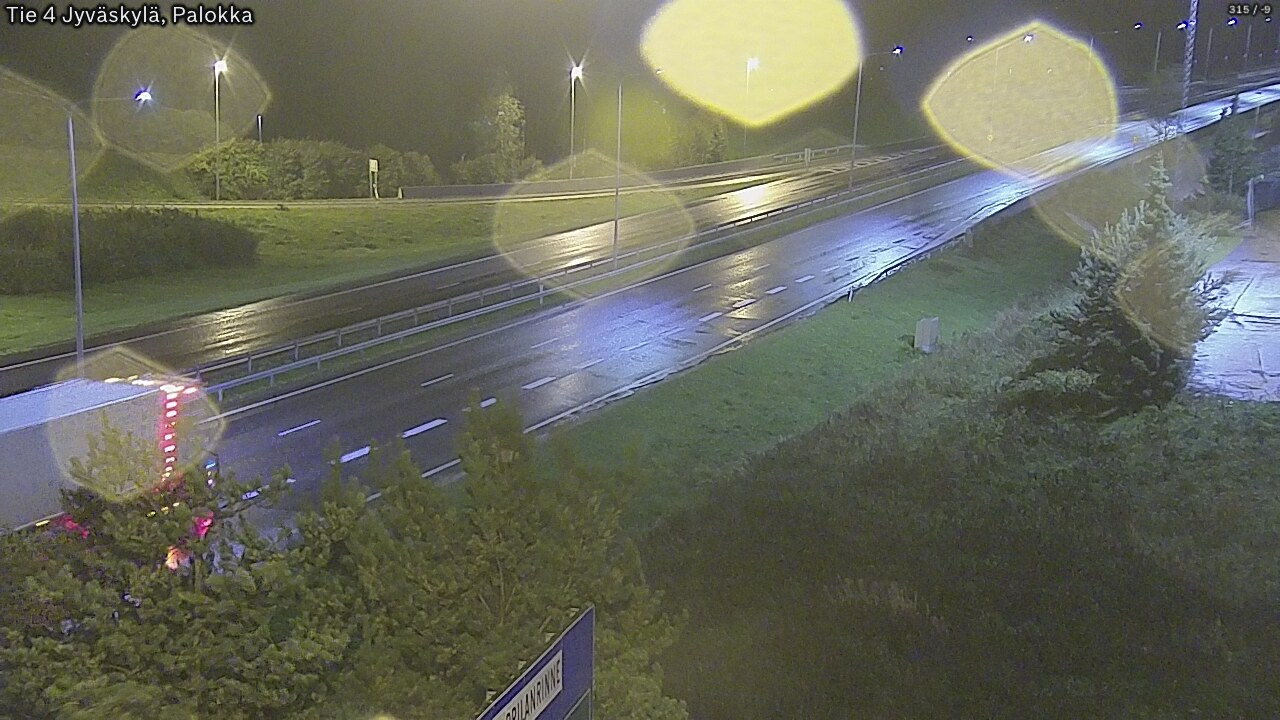 Weather Camera Image Väg 4 Jyväskylä, Palokka, Jyväskylä, Keski-Suomi