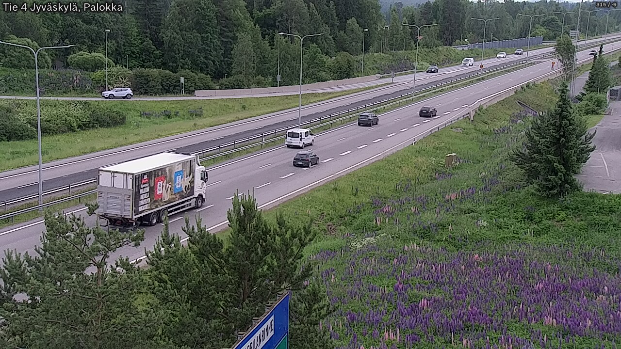 Kelikamerat Kuva Tie 4 Jyväskylä, Palokka, Jyväskylä, Keski-Suomi