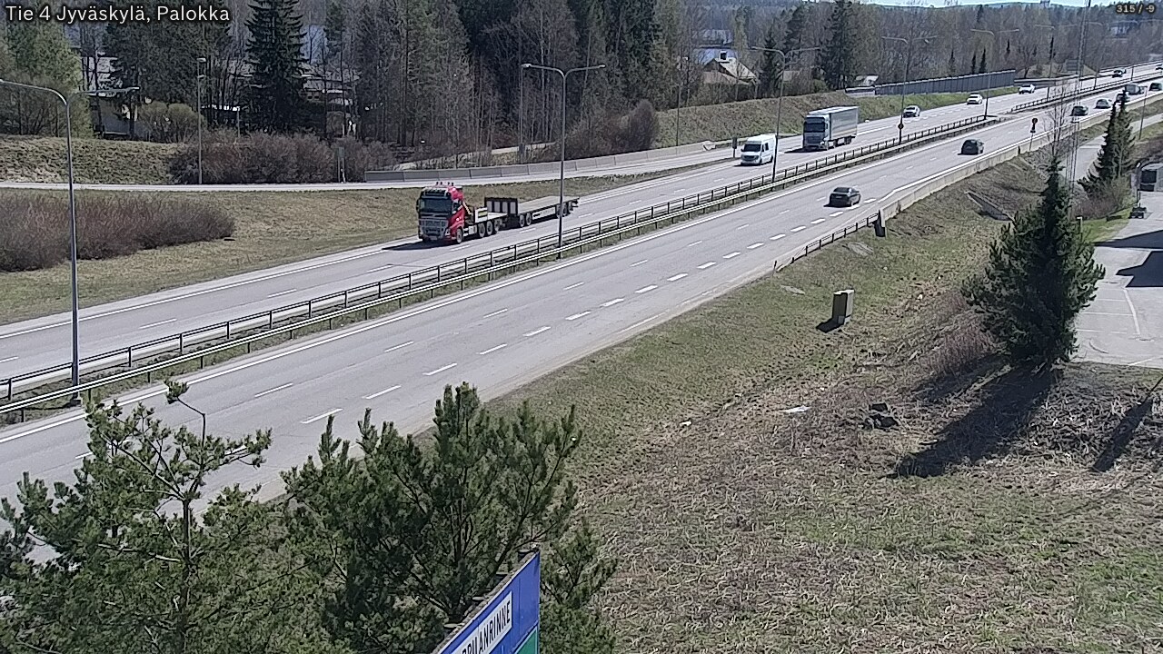 Kelikamerat Kuva Tie 4 Jyväskylä, Palokka, Jyväskylä, Keski-Suomi