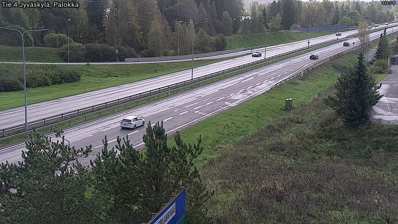 Weather Camera Image Road 4 Jyväskylä, Palokka, Jyväskylä, Keski-Suomi