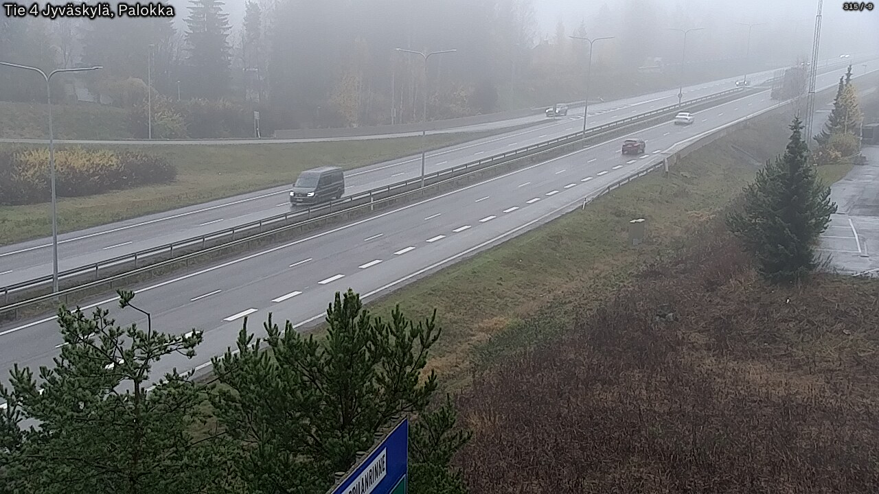 Kelikamerat Kuva Tie 4 Jyväskylä, Palokka, Jyväskylä, Keski-Suomi