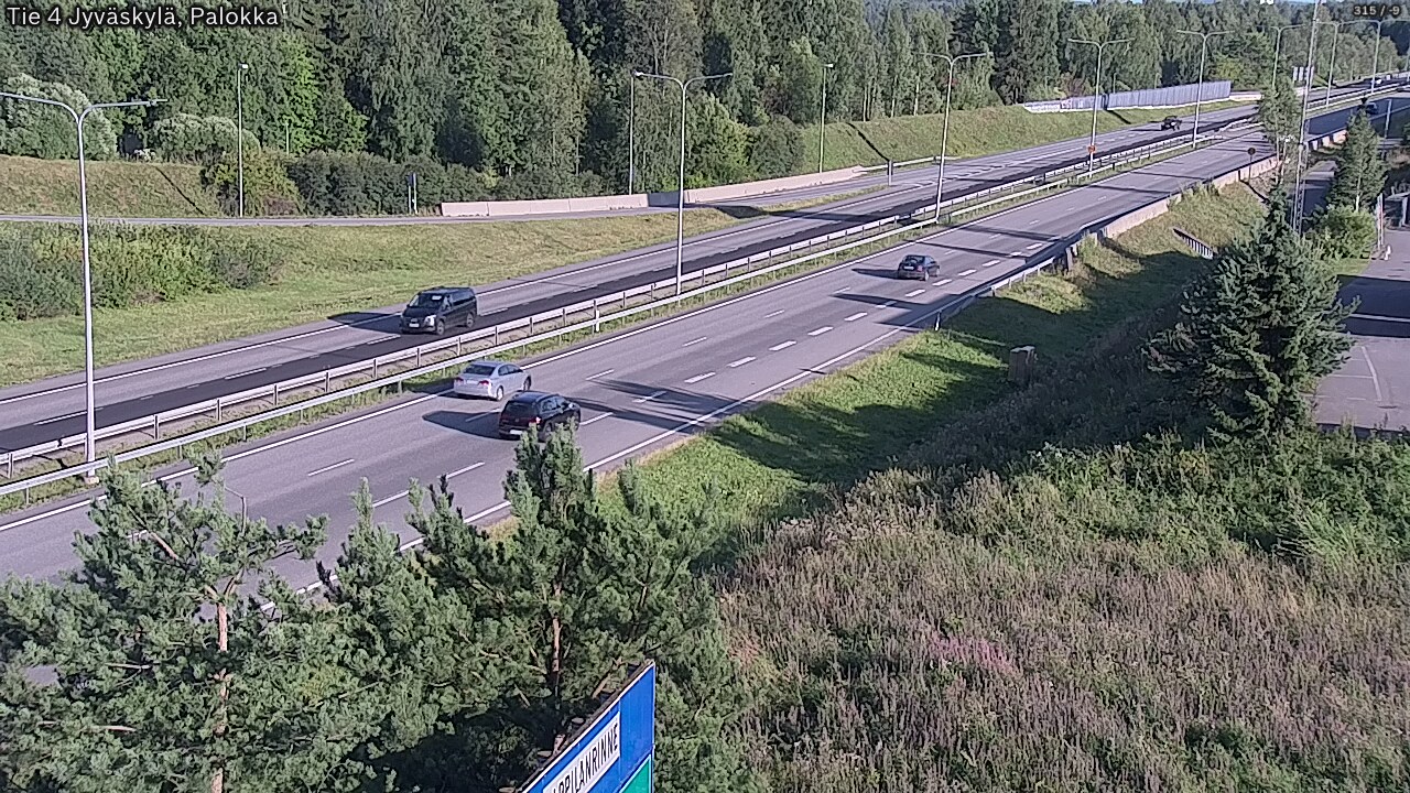 Kelikamerat Kuva Tie 4 Jyväskylä, Palokka, Jyväskylä, Keski-Suomi