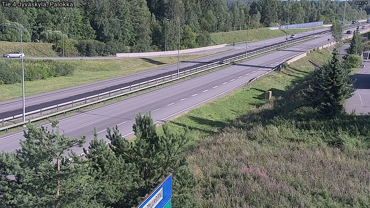 Kelikamerat Kuva Tie 4 Jyväskylä, Palokka, Jyväskylä, Keski-Suomi