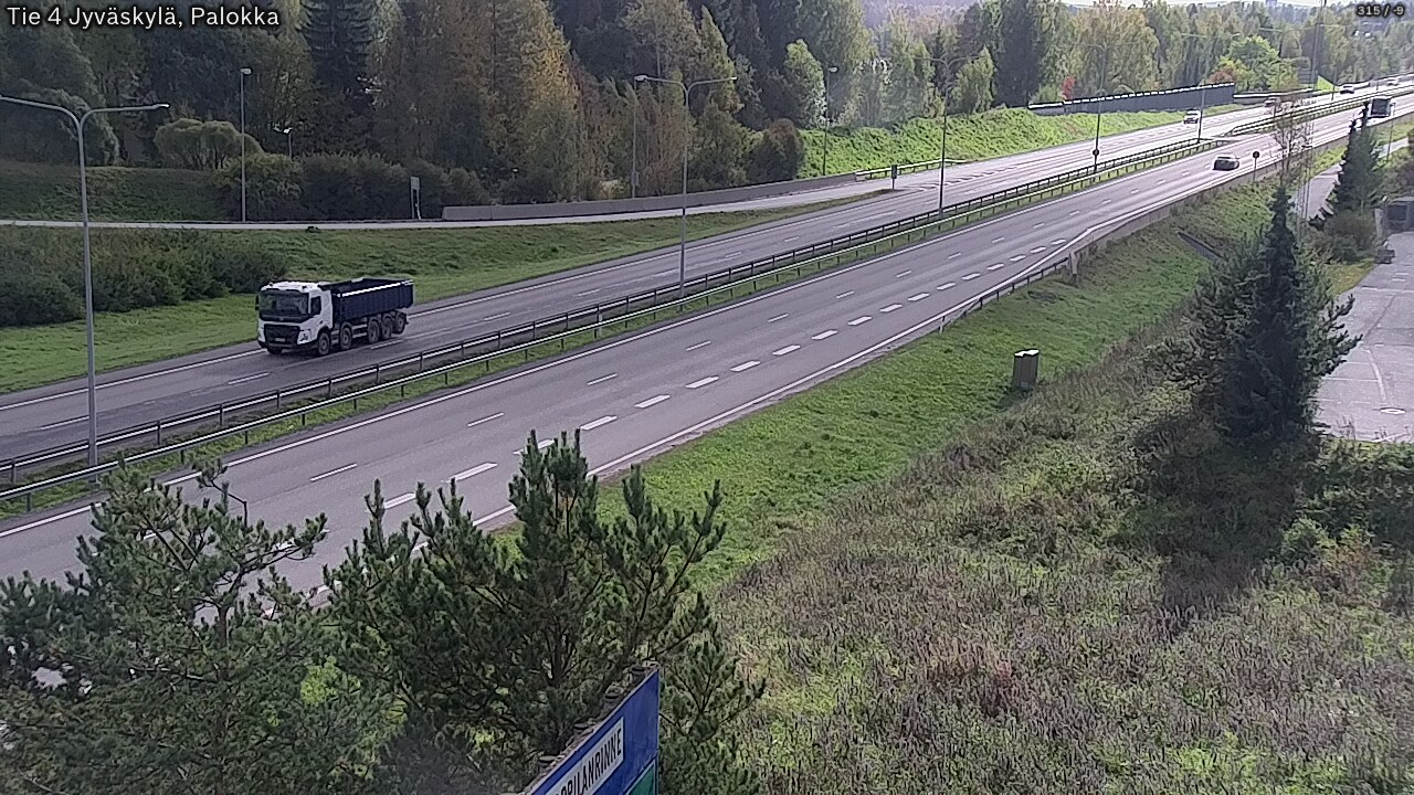 Weather Camera Image Road 4 Jyväskylä, Palokka, Jyväskylä, Keski-Suomi