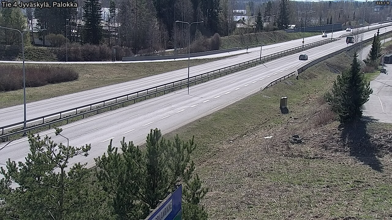 Kelikamerat Kuva Tie 4 Jyväskylä, Palokka, Jyväskylä, Keski-Suomi