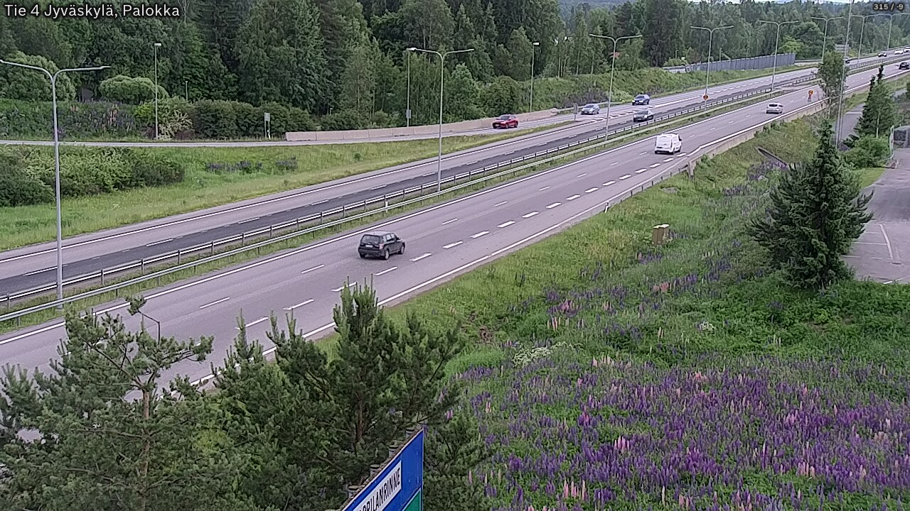 Kelikamerat Kuva Tie 4 Jyväskylä, Palokka, Jyväskylä, Keski-Suomi
