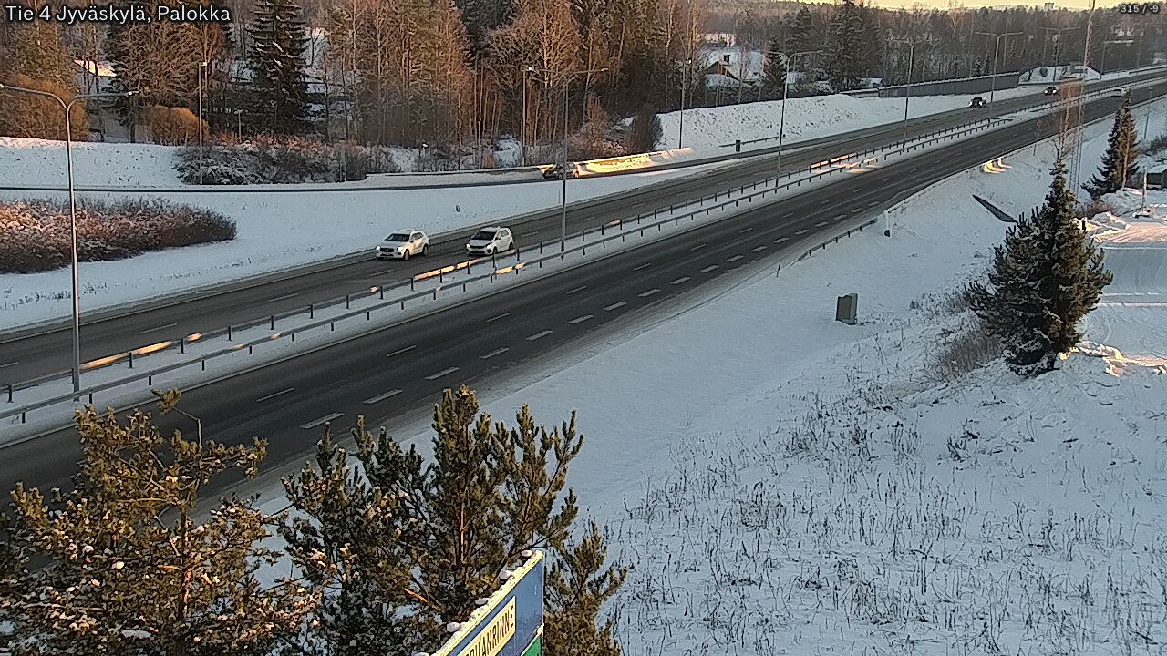 Weather Camera Image Road 4 Jyväskylä, Palokka, Jyväskylä, Keski-Suomi