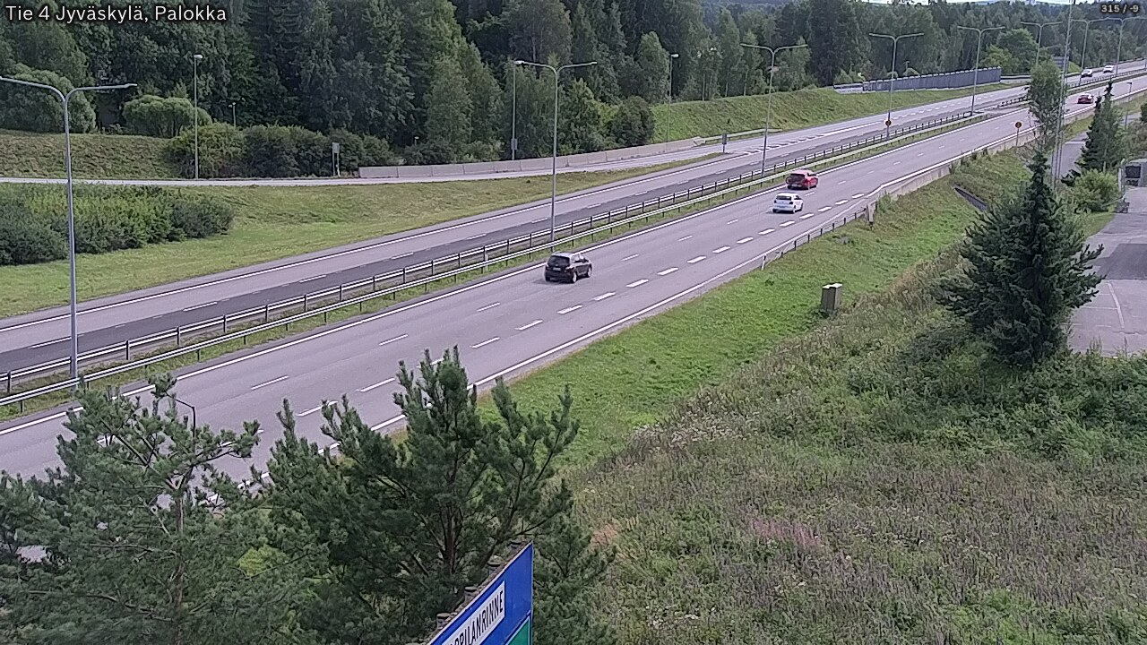 Kelikamerat Kuva Tie 4 Jyväskylä, Palokka, Jyväskylä, Keski-Suomi