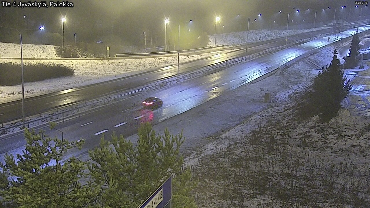 Weather Camera Image Väg 4 Jyväskylä, Palokka, Jyväskylä, Keski-Suomi
