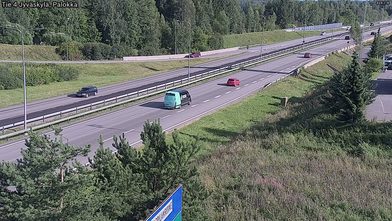 Kelikamerat Kuva Tie 4 Jyväskylä, Palokka, Jyväskylä, Keski-Suomi