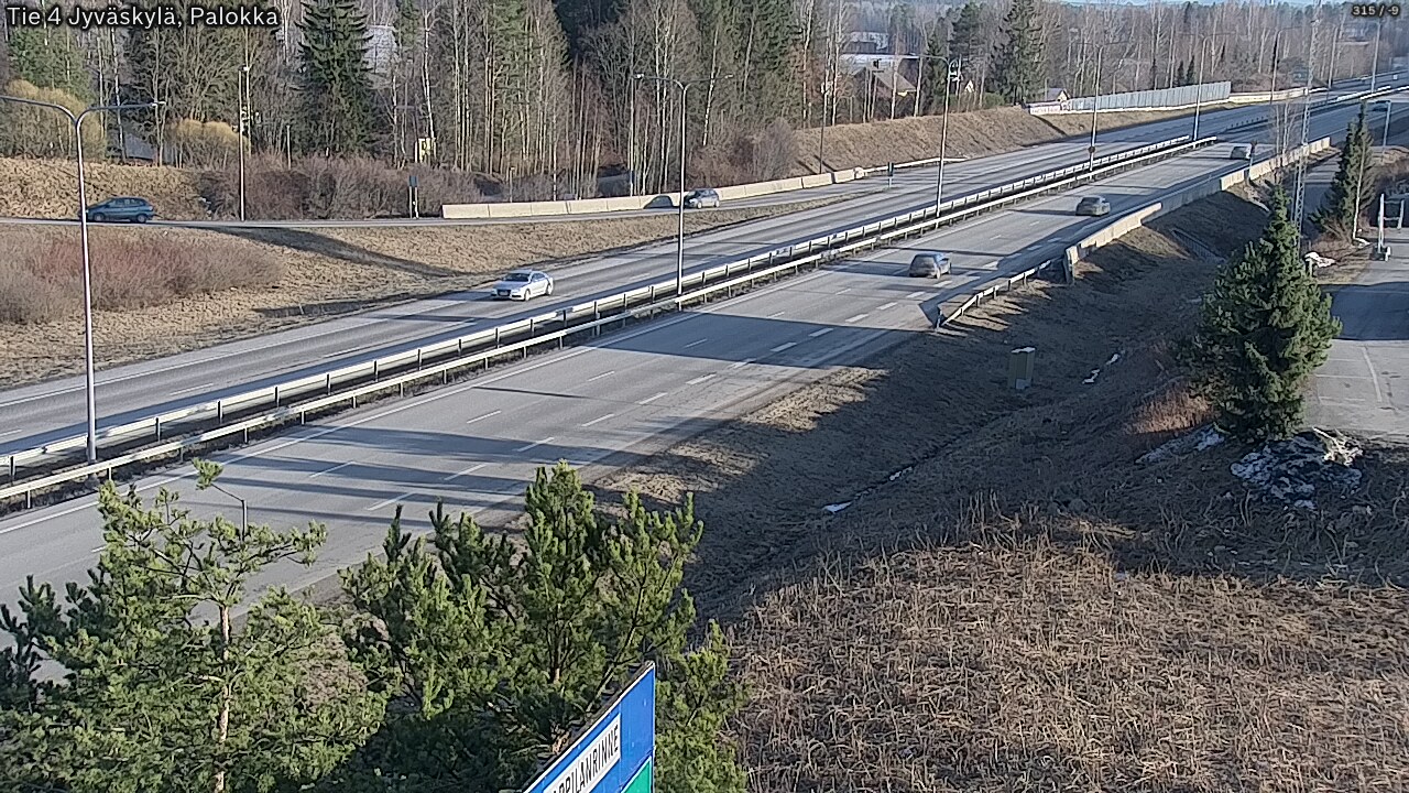 Kelikamerat Kuva Tie 4 Jyväskylä, Palokka, Jyväskylä, Keski-Suomi