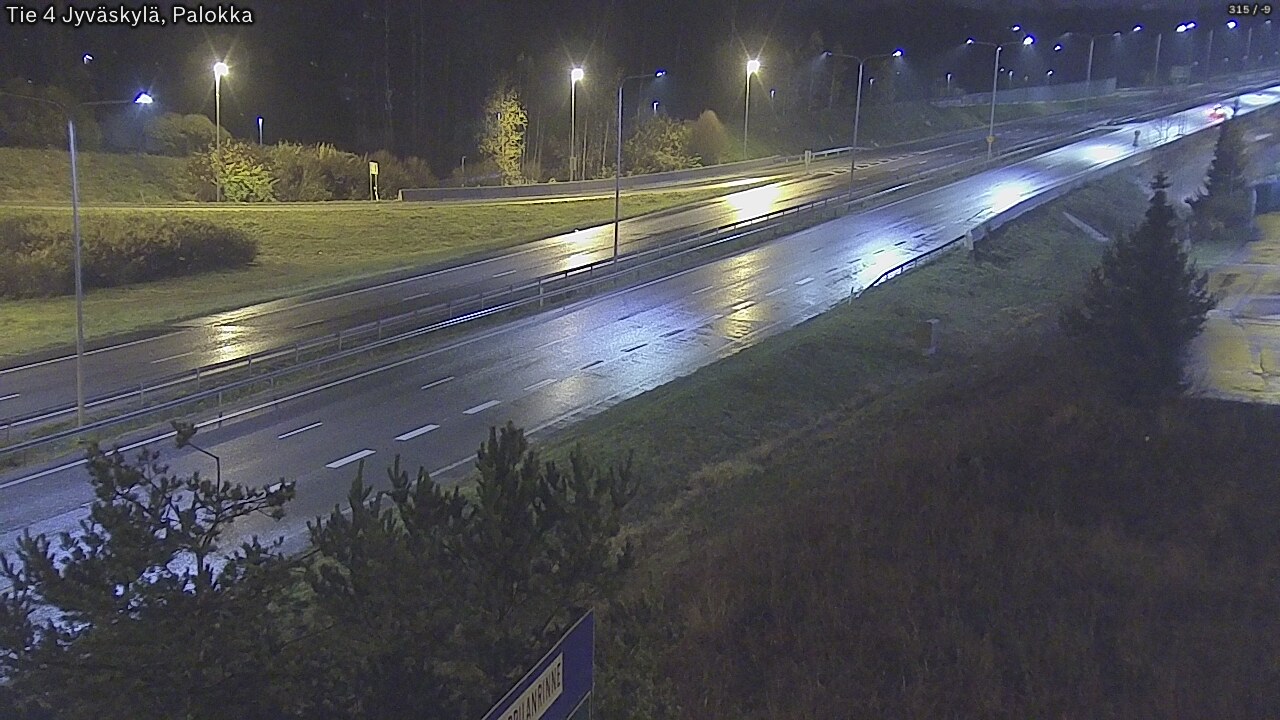 Weather Camera Image Väg 4 Jyväskylä, Palokka, Jyväskylä, Keski-Suomi
