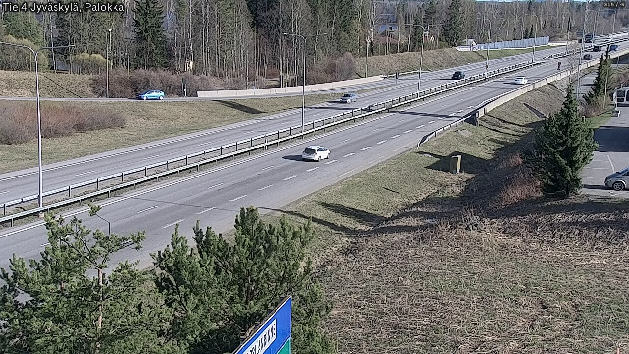 Kelikamerat Kuva Tie 4 Jyväskylä, Palokka, Jyväskylä, Keski-Suomi