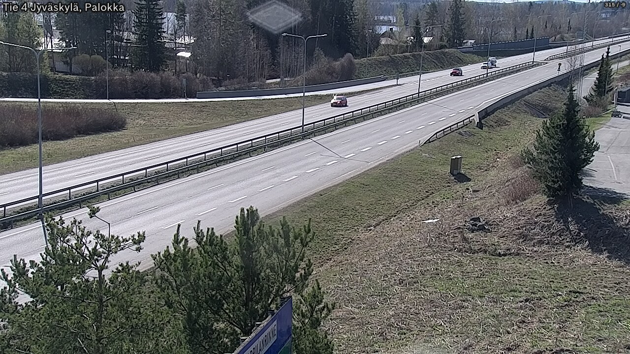 Kelikamerat Kuva Tie 4 Jyväskylä, Palokka, Jyväskylä, Keski-Suomi